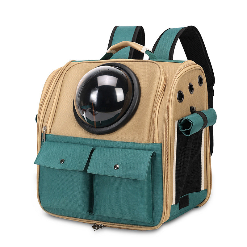 Cat Space Capsule Portable Large Capacity Pet Portable Backpack