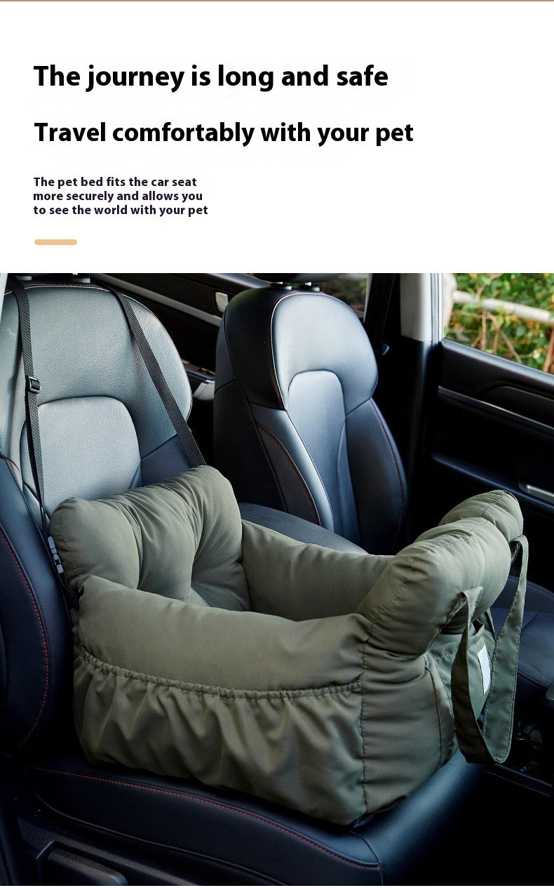 Pet Car Pet Bed Dog Safety Seat Multifunctional Dogs And Cats Pet Auxiliary Driving Supplies