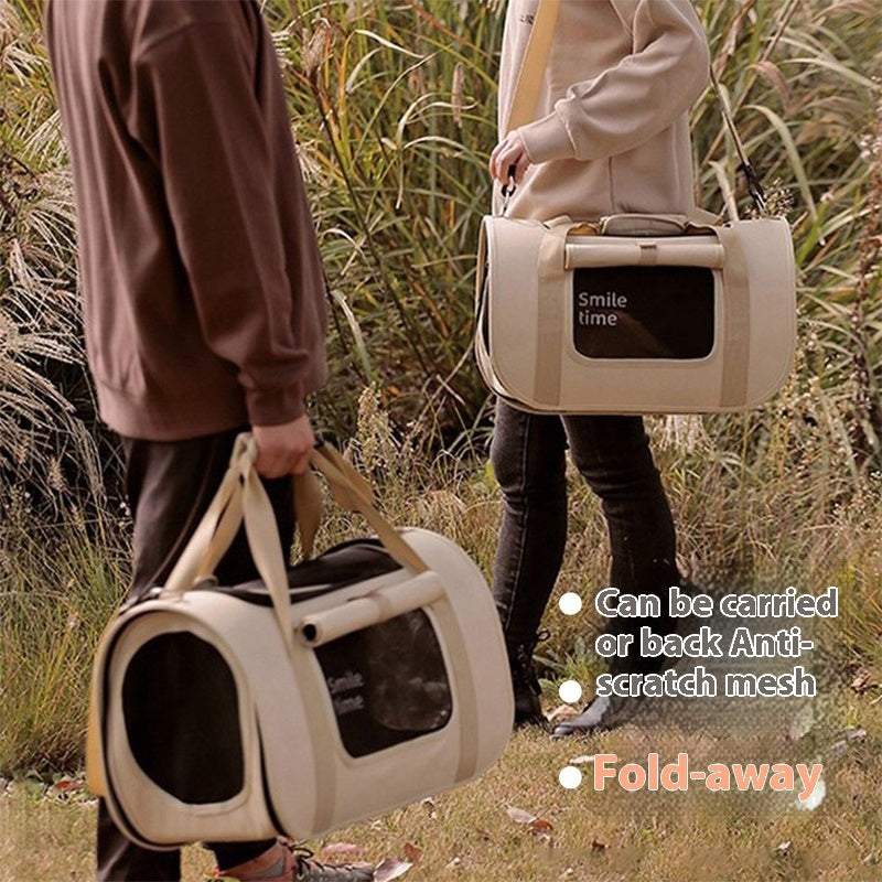 Portable And Lightweight Pet Diaper Bag Crossbody Cat Bag