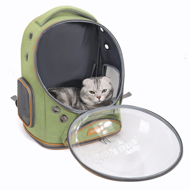 Visual Transparent Large Capacity Pet Portable Backpack Cat Bag