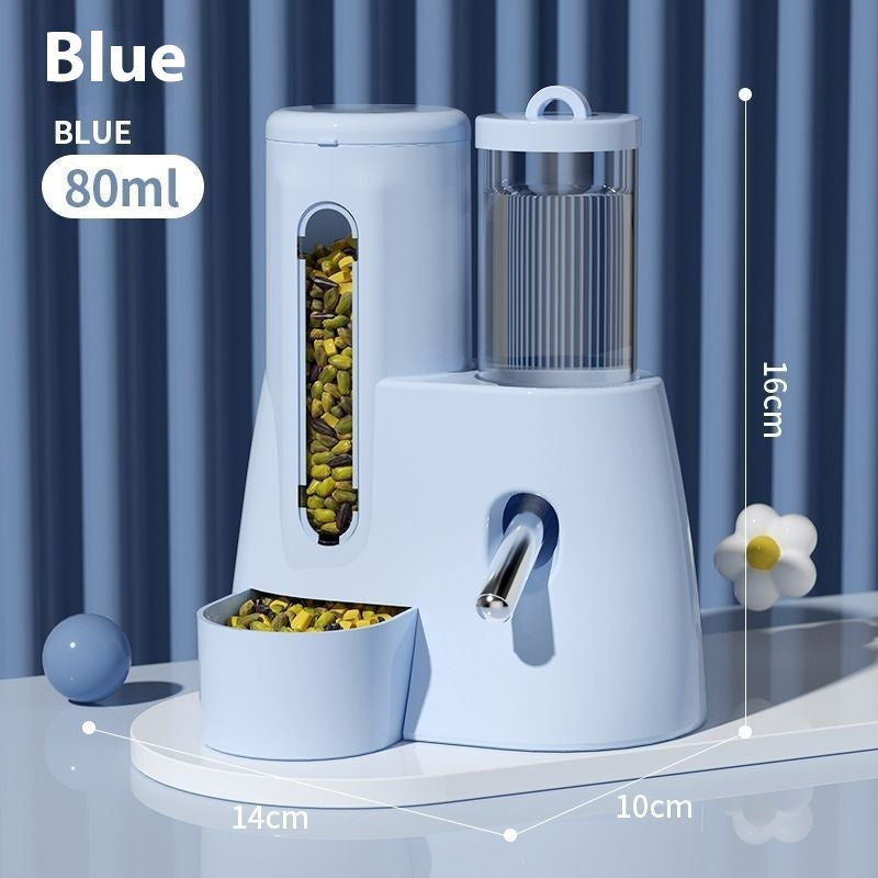 Hamster Automatic Drinking Water Feeder Djungarian Hamster Kettle Food Basin