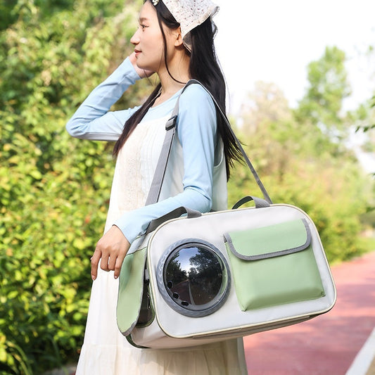 Outdoor Portable Cat Backpack Pet Space Capsule Car Portable Crossbody
