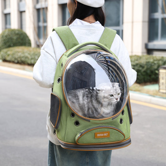 Visual Transparent Large Capacity Pet Portable Backpack Cat Bag