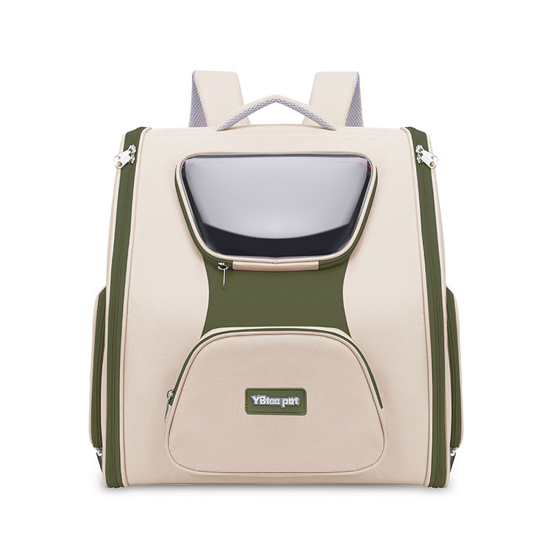 Pet Trolley Bag Panoramic Model Large Capacity Cat Bag