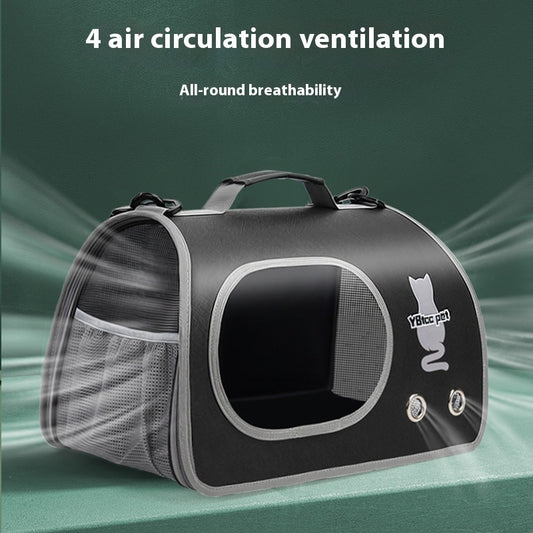 Portable Large Cat Portable Shoulder Bag With Support Large Capacity