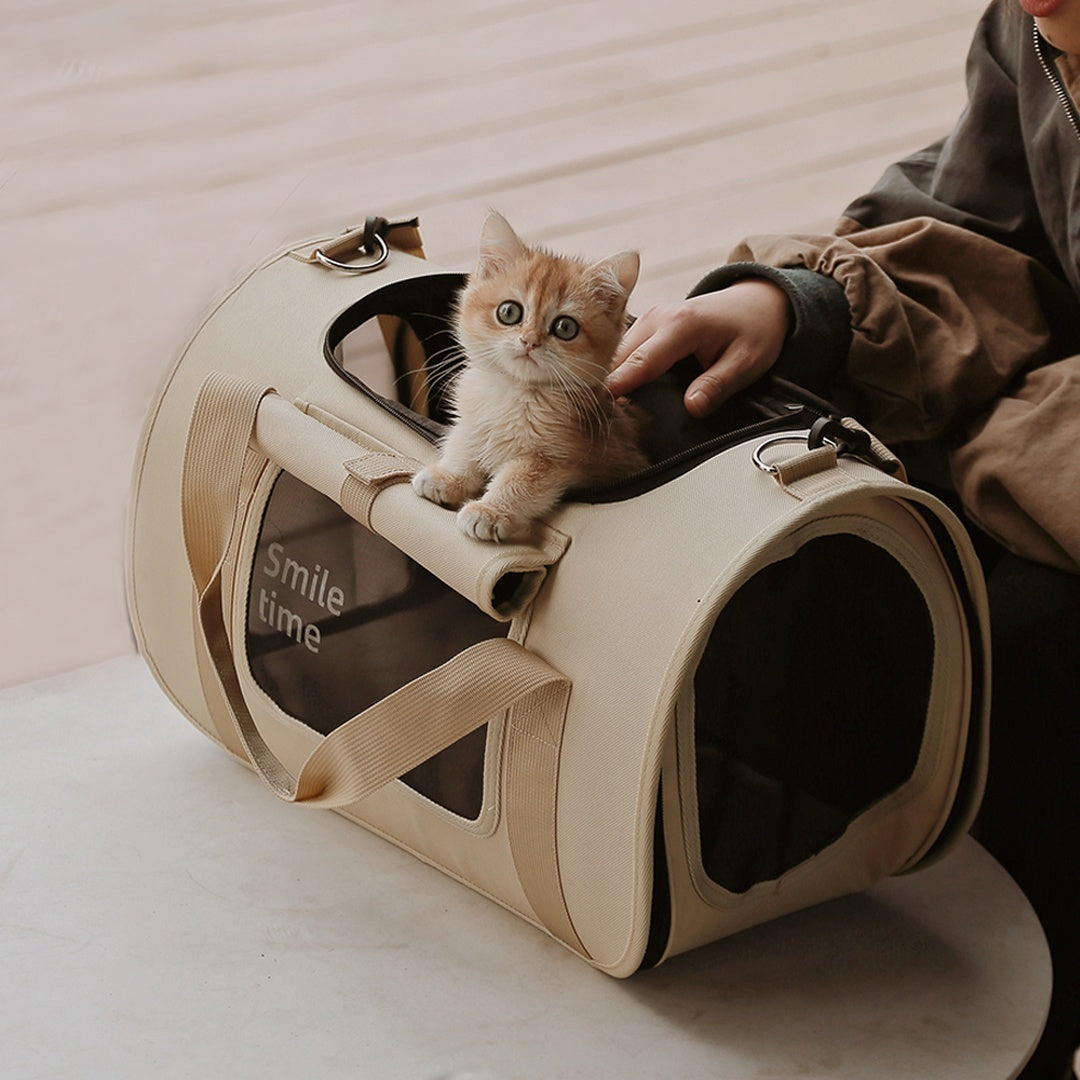 Portable And Lightweight Pet Diaper Bag Crossbody Cat Bag