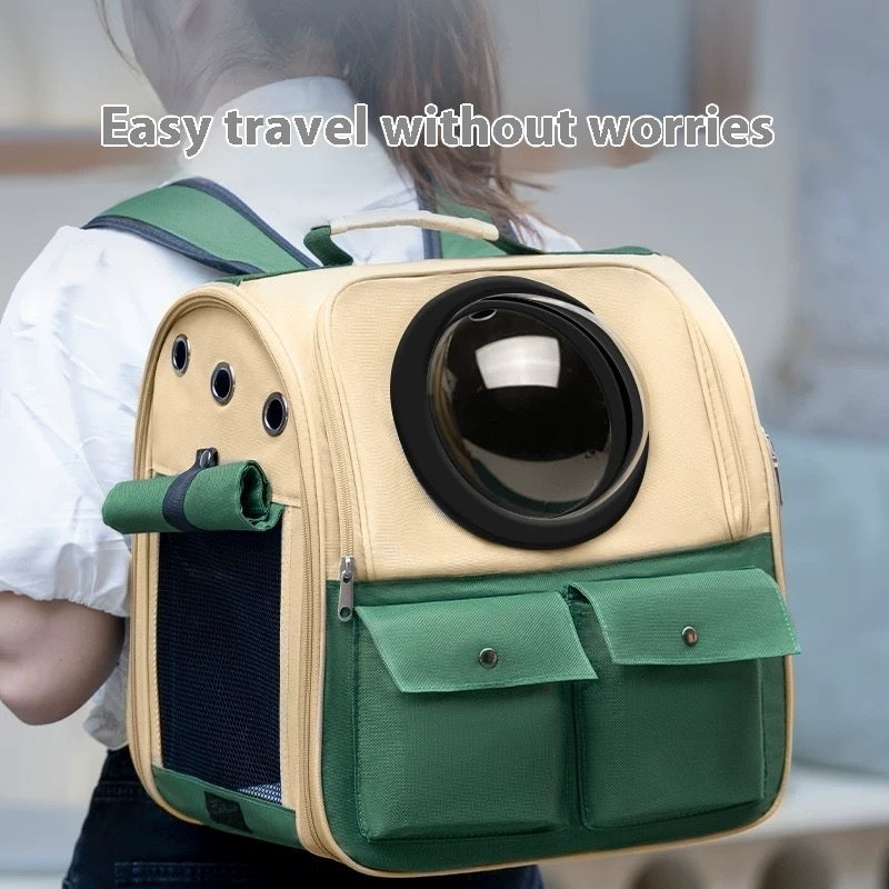 Cat Space Capsule Portable Large Capacity Pet Portable Backpack