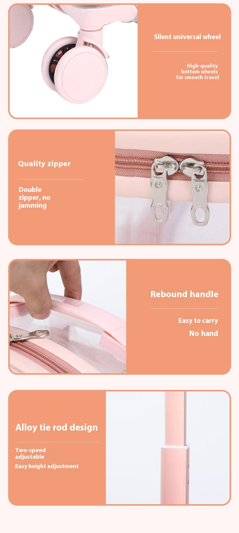 Pet Trolley Transparent Cat Bag Portable