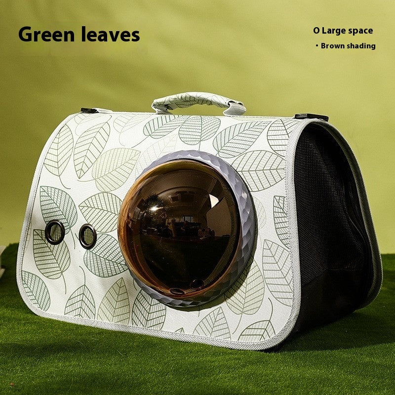 Pet Supplies Cat Bag Out Transparent Space Cover Flight Case