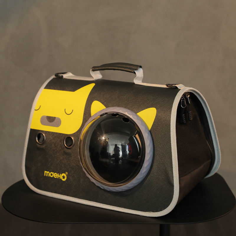 Pet Supplies Cat Bag Out Transparent Space Cover Flight Case