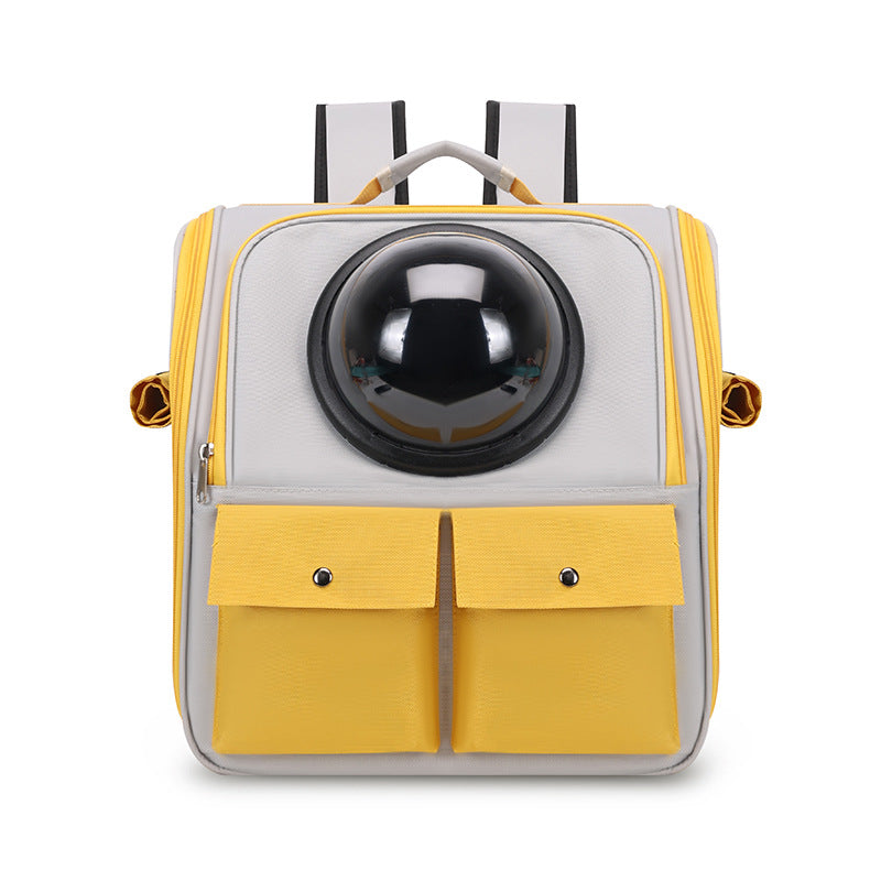 Cat Space Capsule Portable Large Capacity Pet Portable Backpack