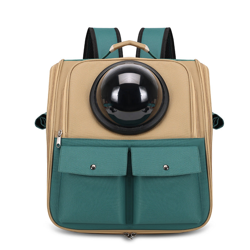 Cat Space Capsule Portable Large Capacity Pet Portable Backpack