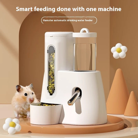 Hamster Automatic Drinking Water Feeder Djungarian Hamster Kettle Food Basin