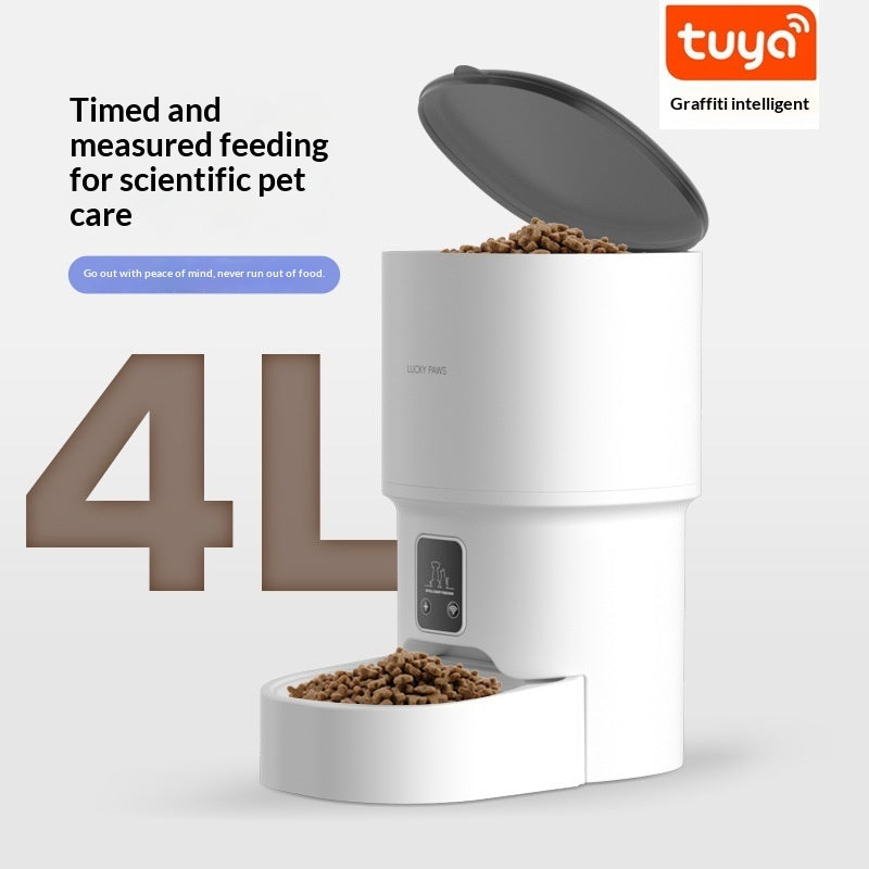 Pet Automatic Feeder Mobile Phone WiFi Remote Timed Feeding
