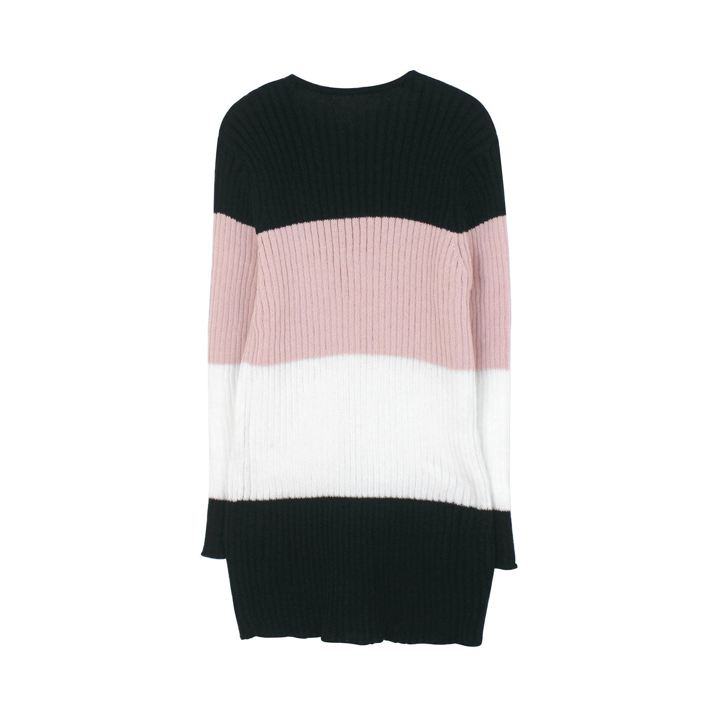 Women's Long-sleeve Striped Bohemian-style Jacket