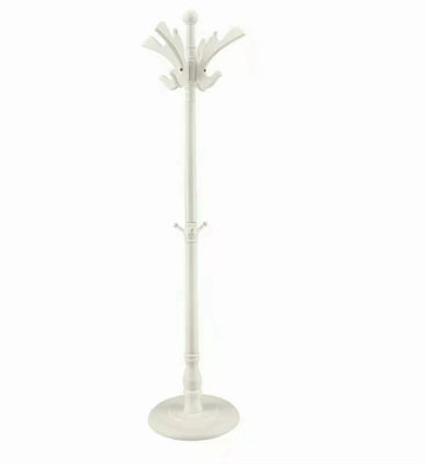 Solid Wood Floor Vertical Coat Rack