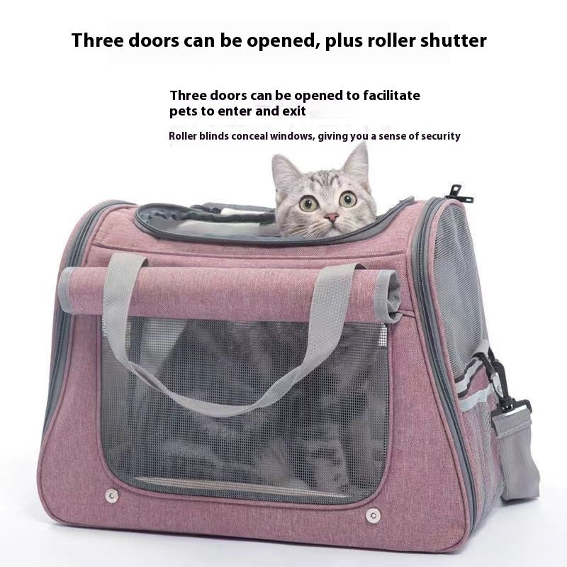 Fashion Trendy Breathable Portable Cat Bag Large Capacity Portable