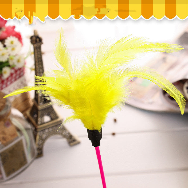 Feather Funny Tumbler Pet Cat Toy