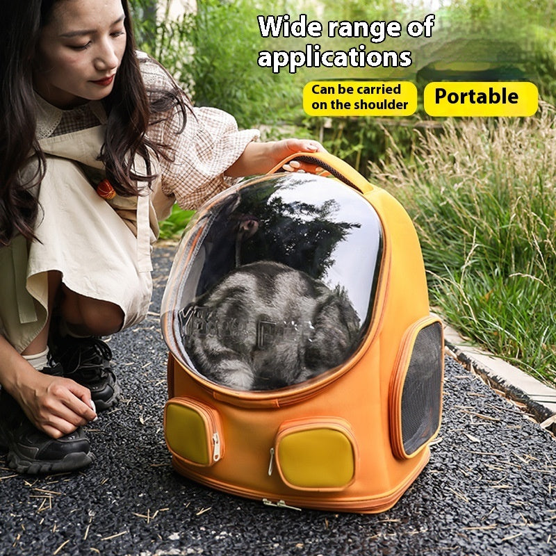 Outdoor Portable Cat School Bag Large Capacity Backpack