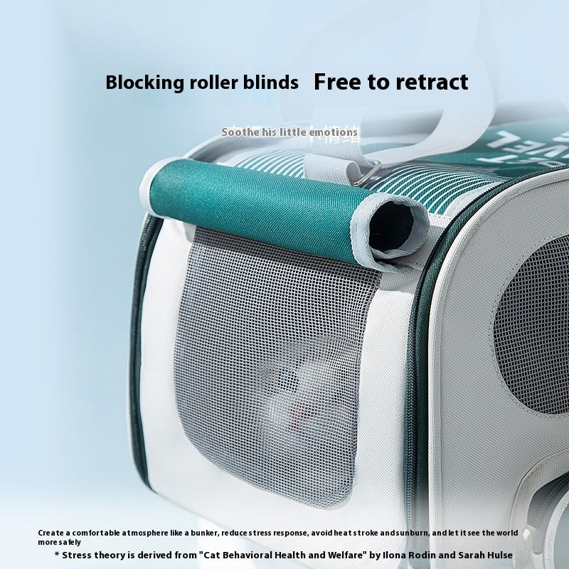 Portable Breathable Large Capacity Pet Backpack