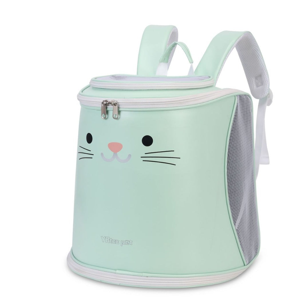 Foldable Double-shoulder Pet Portable Large Capacity Cat And Dog Bag